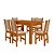 SALA JANTAR BELLAGIO 6L CAD MILANO - FREIJO / OFF WHITE - Imagem 2