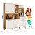 KIT COZINHA SALSA - FREIJO/OFF WHITE CRISTAL PTA FECHADA - Imagem 5