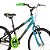 BICICLETA ARO-20 - VERDE METALICO / PRETO - Imagem 4