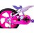 BICICLETA ARO-16 - LILAS C/CESTA LILAS - Imagem 3