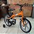 BICICLETA ARO-16 - LARANJA / LARANJA - Imagem 1