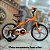 BICICLETA ARO-16 - LARANJA / LARANJA - Imagem 2