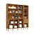 KIT COZINHA CARUARU 100% MDF 1800MM NATURE/NATURE 26 - Imagem 2