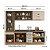 COMP COZ ETNA CRIST 5PC 9PT 4GV 1BASC TPO CARVALHO OAK/OFF WHITE - Imagem 2