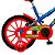 BICICLETA COLLI SPINOSSAURO AVENTURAS ARO 16 - AZUL/ VERMELHO - Imagem 3