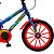 BICICLETA COLLI SPINOSSAURO AVENTURAS ARO 16 - AZUL/ VERMELHO - Imagem 2