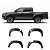 Alargador Para-lamas Toyota Hilux 2016 À 2023 Preto - Imagem 1