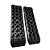 Par Prancha de Resgate Desatolamento 4x4 Off Road Trilha Preta - Imagem 4