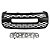 Grade Frontal Toyota Hilux 2016 A 2018 Sport Letras Grafite - Imagem 4