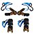 Kit com 4 Cintas com Catraca 25mm x 3m – Gancho S – Capacidade até 400kg - Imagem 3