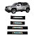 Soleira LED Jeep Renegade 2017 a 2025 – Aço Escovado com Iluminação Azul - Imagem 1