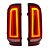 Lanterna Traseira Full LED Emotion Fumê Toyota Hilux 2005 a 2015 - Imagem 3