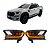 Farol Full LED Estilo Mustang para Ford Ranger 2016 a 2023 com DRL e Seta Sequencial - Imagem 1