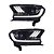 Farol Full LED Estilo Mustang para Ford Ranger 2016 a 2023 com DRL e Seta Sequencial - Imagem 3