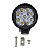Farol Auxiliar LED Redondo 27W 9 LEDs Preto 11 cm - Imagem 1