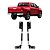 Amortecedores para Tampa Traseira da Caçamba Hilux 2016 a 2026 - Imagem 1