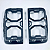 Protetor de Lanterna Traseira GWM Tank 300 2025+ em ABS Estilo Off-Road - Imagem 3