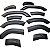 Alargador de Para-lamas GWM Haval H9 2025+ em ABS Preto - Imagem 5