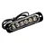 Farol LED Strobo 6 LEDs Vermelho 18W 18 Funções 12/24V Universal - Imagem 7