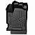 Tapete Bandeja 3D Renault Duster 2021+ TPE Preto - Imagem 6