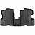 Tapete Bandeja 3D Renault Duster 2021+ TPE Preto - Imagem 4