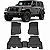 Tapete Bandeja 3D Jeep Wrangler 2018 a 2025 5 Lugares - Imagem 1