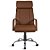 Classic Presidente, com braco revestido, base cromada relax - Imagem 2
