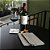 Pano de Vinho Cinza - Algodão, 40x40cm - Imagem 1