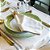 Kit 2 Guardanapo Isabelle Off White + 1 Trilho Juliana Verde - Imagem 7