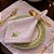 Mesa de Réveillon Guardanapos Bordados Flores Brancas - 6 lugares - Imagem 6