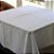Toalha de Mesa Isabelle Quadrada Branco - Algodão, 150x150cm - Imagem 2