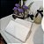 Toalha Branca Lavabo Classic - Algodão, 30x30cm - Imagem 3