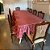 Toalha de Mesa Filomena Piquenique Xadrez Vermelho - Algodão, 150x 320cm - Imagem 2