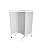 BIOMBO TRIPLO HOSPITALAR - CORTINA PVC - Imagem 1