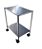 Mesa Auxiliar Hospitalar com Rodízio Inox - Imagem 1