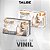 LUVA DE VINIL TALGE TAMANHO ( P ) C/ PÓ CAIXA C/ 100 UNID- - Imagem 3