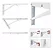 Kit 2 Mão Francesa Dobrável Suporte P/ Prateleira Mesa 35cm - Imagem 2