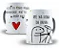 Caneca Mágica Flork Meme Figurinha Engraçado Desenho Xícara - Imagem 4