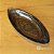 BOWL DE VIDRO OVAL    BRONZE - DEKOR - Imagem 1