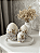Ovo Decorativo Grande Easter Flowers | Cerâmica 12x18 - Imagem 3