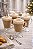 Jogo 4 Taças para Cappuccino Lines Butterfly 240ml | Vidro - Imagem 2