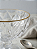 Taça clear borda dourada 6 un. transparente 310 ml | vidro 13x23 - Imagem 2