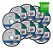 10 Discos De Corte Bosch Aço Inox P/esmerilha 4.1/2x115x1,0 - Imagem 3