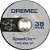 Dremel Disco Esmerilhar EZ-541 Desbaste 7/8 Polegadas 2UN - Imagem 1