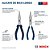 Alicate de Bico Longo 180 mm profissional Bosch - Imagem 4