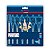 Jogo de Brocas Chatas EXPERT SelfCut Speed 7pçs (HEX) 1/4" - Imagem 1