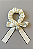 Scrunchie com Laço e Pérola – Off-Whit - Imagem 1
