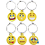 Marcadores de taça Dinasty emoji 6 peças - Imagem 1