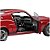 Miniatura Mustang Shelby GT500 1967 1:18 Solido Vermelho - Imagem 10