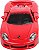 Miniatura Siku Porsche Carrera GT Vermelho Pneus Em Borracha - Imagem 5